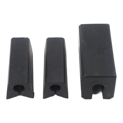 3 Pack Boat Transom Saver For Outboard Motors, Heavy Duty Marine Transom Support With Single Ram Hydraulic Tilt System Fit, Black PTR Material