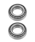 Beefed-Up Tapered Bearing Cone And Bushing Kit For 1.375 In Hole And 2.5625 In OD 0.72 In Width, 2 pieces shown, metal construction