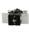 Heavy Duty Normally Open DC Contactor And Relay Switch For 12V Through 72V Systems Zero Hassle Wiring Component view from the front with mounting tabs.