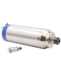 5.5KW Water Cooled Spindle Motor With ER25 Collet, stainless steel design for reliable operation in machining tasks.