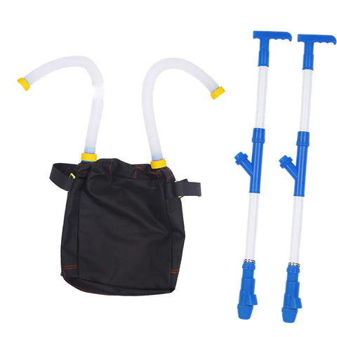 Backpack Spreader Sprayer For Garden And Farm Adjustable Output Granular Manure Applicator with PVC handles and large bag