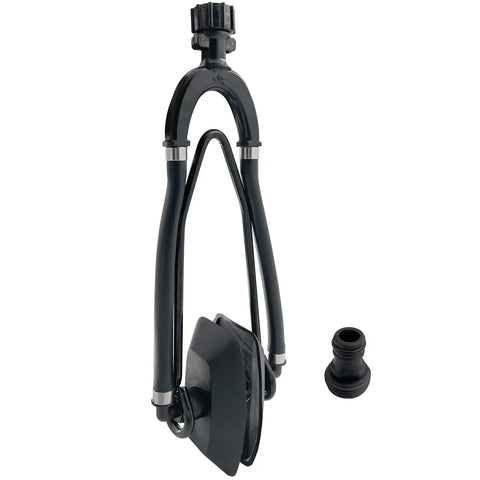 Universal Rectangular Dual Water Feed Outboard Engine Flusher For Boats with garden hose connection and cleaning pads