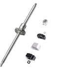 Beefed Up Ball Screw SFU1204 250mm Length 12mm Diameter 4mm Pitch Kit with Nut Housing BK10 BF10 End Supports and Coupler