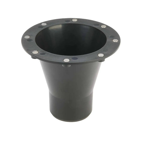 Heavy Duty Magnetic Dust Collection Fittings For 4 Inch Woodwork Shop Vacuums And Tools. Black magnetic dust hub for quick connect.