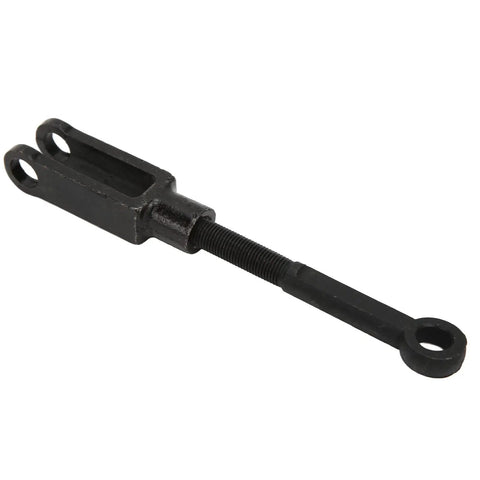 Adjustable Brake Master Cylinder Push Rod Kit With 10 Clevis Eyelet Nuts Easy Install Push Rod Assembly For Classic Cars From 1950s To 1970s Replacement Part For Hot Rods Restorations And Custom Builds, black steel clevis rod