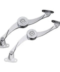 Two Pack Heavy Duty Lid Hinges Soft Close Replacement For Kitchen Cabinets And Chests Zinc Alloy Construction
