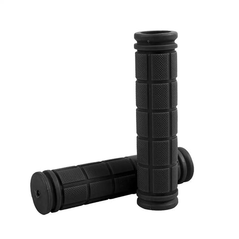 Non Slip Rubber Mountain Bike Handlebar Grips 4 Pairs For BMX MTB Kids Boys Girls Comfort Grip, showing black rubber texture