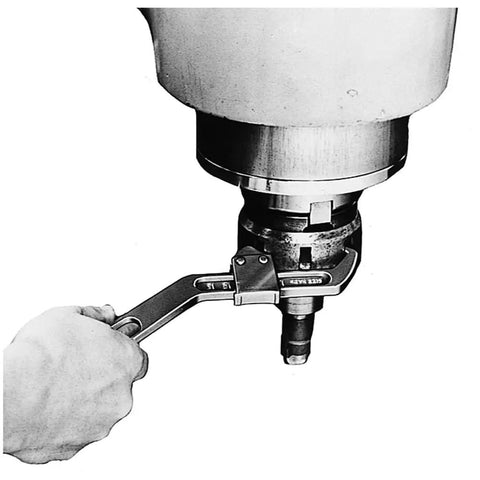 Adjustable Nut Spanner For Round Nuts With Notches Or Holes 35 To 105 Mm Made From Special Alloy Steel With Nickel Chrome Plate Finish