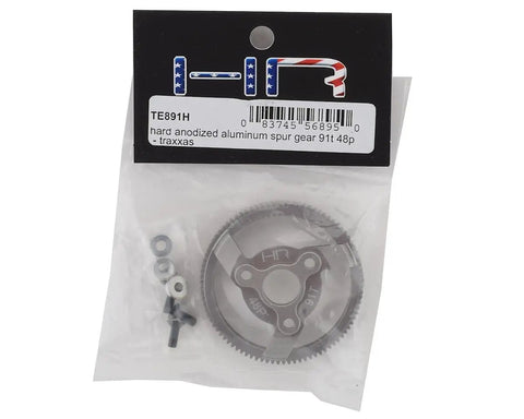 Hard Anodized Aluminum Spur Gear 83T 48P For Traxxas RC Cars Upgrade TE883H in packaging