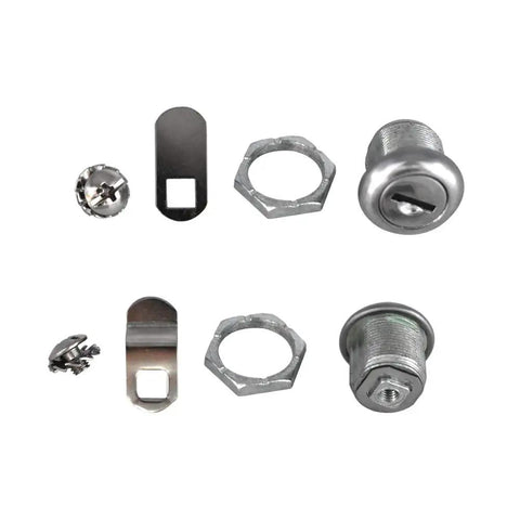 2 Pack Keyed Alike Cam Locks With Five Eighths Inch Cylinders For Tool Boxes Truck Beds Drawers Cabinets Mailboxes Vending Machines And ATMs Replacement Locks