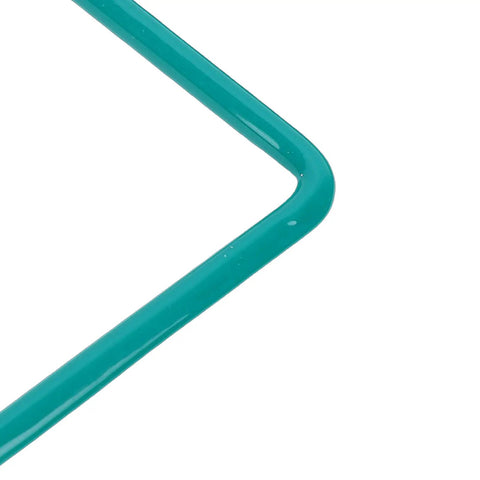 Top Tier Heavy Duty Window And Door Adjustment Tool Set With 59CrV4 Steel Hex Wrenches Plus T15 Star Key And 4mm Ball Head Bit For Tough Screw Repairs And Easy Hardware Fixes You Need Now. close-up bent teal 59CrV4 steel hex wrench