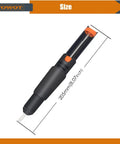 Desoldering tool measuring 205mm with black handle and orange details, used with Desoldering Wick Braid With Flux No Clean For Electronics