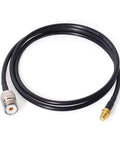 SMA Female to UHF SO239 Female Ham Radio Antenna Adapter Cable RG58 1 Meter Coax Jumper for Handheld Walkie Talkies