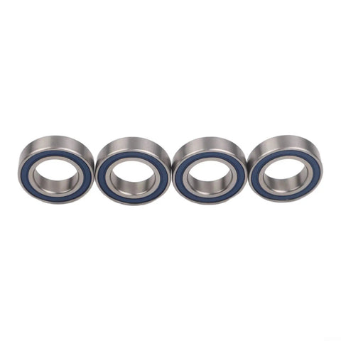 High Precision 15x26x7mm Double Sealed Ball Bearing set in chrome steel for inline skates and scooters, ensuring smooth rides.