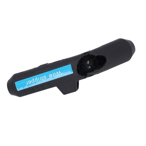 Handheld Electric Wire Stripper Tool Portable Electrical Cable Insulation Remover with ABS grip and slitting blade design.