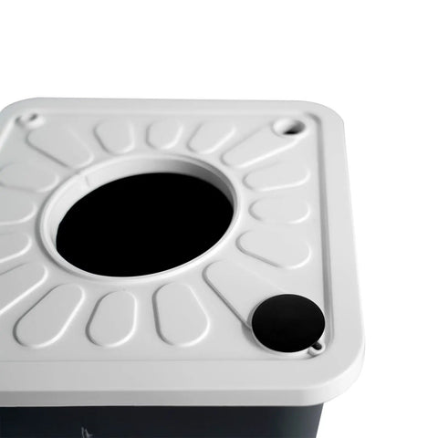 Movable reservoir lid of Vertical Hydroponic Tower Garden With 30 Pods And Auto Watering Timer Indoor Smart Garden