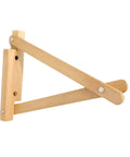Built Tough Wooden Shelf Bracket Wall Mount For Heavy Duty Support, Space Saving Shelf Holder with pre drilled holes, 37 cm