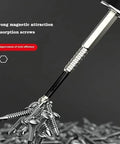 Close-up of magnetic screwdriver drill bit set with anti-slip grip, Amazon brand, includes 25–150mm bits.