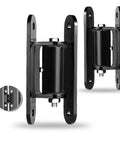 2 Pack Heavy Duty Outdoor Gate Hinges With Sealed Bearings Adjustable Yoke for smooth operation and easy installation.