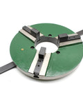12 Inch Three Jaw Self Centering Welding Positioner Table Chuck With Reversible Jaws And Handle Drive, 300mm Diameter Welding Locator.