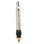 Solid Kickass Pneumatic Pencil Die Grinder Air Tool Kit Running At 70000 RPM showing the ON/OFF control and air connector side view.