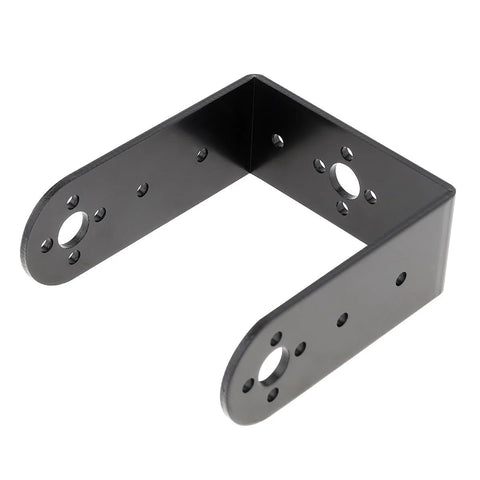 DiGiYes aluminum pan-tilt servo mount bracket, U-shaped, with mounting holes for MG995/MG996R servos