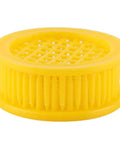 Yellow ABS queen cage from Six Piece Beekeeping Queen Rearing Box Kit With Plastic Queen Cages For Isolation DIY Queen Production Pro Grade