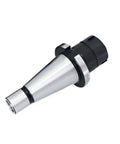 Heavy Grade Stainless Steel Cnc Collet Compatible Nt30 Nt40 Nt50 Er11 Er16 Er20 Er25 Er32 Er40 Sizes smooth operator milling spindle tool holder side view