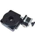 Motorized Rotary Positioning Stage PTGD201 Top Notch Precision Electric Rotary Table With Angle Plate and Indexing Plate 100mm