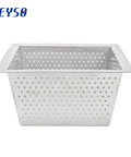 Super Tough Heavy Duty Type 304 Stainless Steel Floor Sink Basket Strainer Drain Cover With Seamless Laser Welded Build