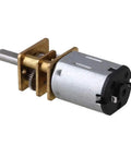 Sweet 3V DC Gear Motor With 10MM Output Shaft 12MM Miniature Metal GA12 N20 200 RPM showing metal housing and 10mm shaft