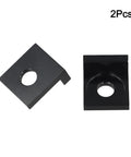 Premium CNC Aluminum Chain Tensioner For Motorized Bike 49cc 66cc 80cc Engine Kit With Smooth Roller Guide Wheel Black To Lock In Tight Fit And Stop Slack, 2pcs black aluminum