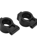 Beefy Aluminum Alloy Rear Axle Cup For 1x10 RC Cars, Precision Fit Rear Hub Carrier Wheel Seat, durable black metal parts