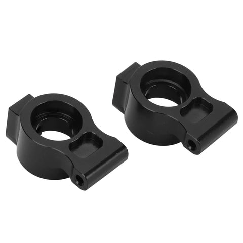 Beefy Aluminum Alloy Rear Axle Cup For 1x10 RC Cars, Precision Fit Rear Hub Carrier Wheel Seat, durable black metal parts