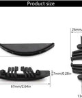 Fifty Pair Set Of Invisible Woodworking Connectors For Rock Solid 45 Degree Cabinet Joinery Smooth Hidden Plywood Fasteners With Clean Seamless Assembly Top Shelf Panel Furniture Hardware Kit product size with measurements 67mm x 26mm x 13mm