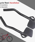 Ultra Light Carbon Bike Handlebar Extender Aero Bars For Road And Triathlon Clip On TT Bar 31.8mm Clamp 360mm Length