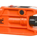 Orange Magnetic Torpedo Laser Level 2x6 Inch for Tight Spaces with Beam Projection, Self Leveling, Three Vials Visible