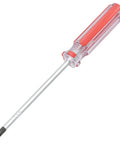 Grab And Go Magnetic Torx Screwdriver Set With Two Of Each T8 T9 T10 T15 Bits 3Mm Size 75Mm Length Red Handle Tamper Resistant Security
