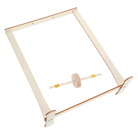 Educational Wooden Gravity Experiment Kit For Kids And Students interactive Maxwell wheel on wooden frame for physics projects