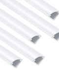 85 Inch Corner Cable Concealer Kit For Walls Floors And Ceilings Paintable Wire Cover Raceway in white PVC channels