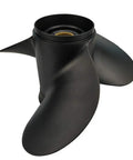 Aluminum Three Blade Propeller For 40 To 140HP BRP Johnson Evinrude OMC Stern Drive With Thru Hub Exhaust And 13 Spline Right Rotation 13 And A Quarter By 17 Inches Durable Easy To Maintain