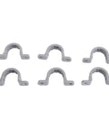 30 Pack Badass PVC Electrical Wire Connectors With Oil Resistant Groove Lock Design Quick Splice Terminal Splices shown from top angle.
