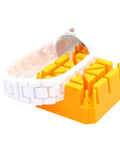 Watch Band Repair Kit With Holder For Quick Band Swaps, Bracelet Link Tool For Replacement, Multi Slot Block For Pins And Screws