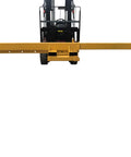 Industrial Grade 5 Ton Forklift Telescopic Bidirectional Jib Boom With Slick Two Way Pivot for lifting heavy loads.