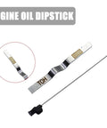 One Piece Car Transmission Oil Dipstick With 23 Point 8 Inch Stainless Steel Engine Oil Level Indicator Immersion Gauge For Most Models High Temperature Resistant Oil Dipstick No Leak Design Replaces OEM 31086 JA00A Black And Silver