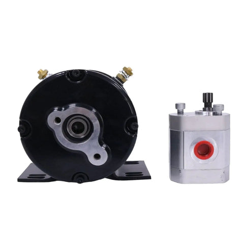 24V Hydraulic Pump Electric Motor Replacement For Skyjack SJIII Scissor Lift Units 161936 161937 Zero Drama Install And Straight Shooter Power Delivery For Your Job Site Fleet