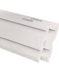 Close-up of 4 Foot GearTrack Channels For Garage Walls Beefy Heavy Duty Wall Mounts 6 Inch High Panels