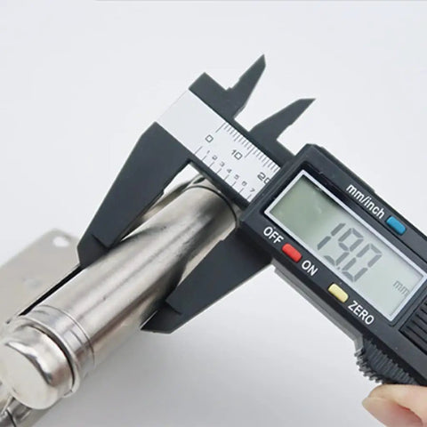 Measuring Stainless Steel Heavy Duty Spring Door Hinge Two Way Self Closing With Adjustable Speed For Indoor And Outdoor Mounting
