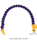 Flexible Coolant Hose With Half Inch Thread And Flat Nozzle Switch, Adjustable Water Pipe For Lathes, Mills And Hydraulic Cooling Systems
