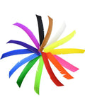 Assorted colored feathers in 50 pcs pro grade full length turkey feather arrow fletching set with spiral wrap, 7-10 inch right left wing